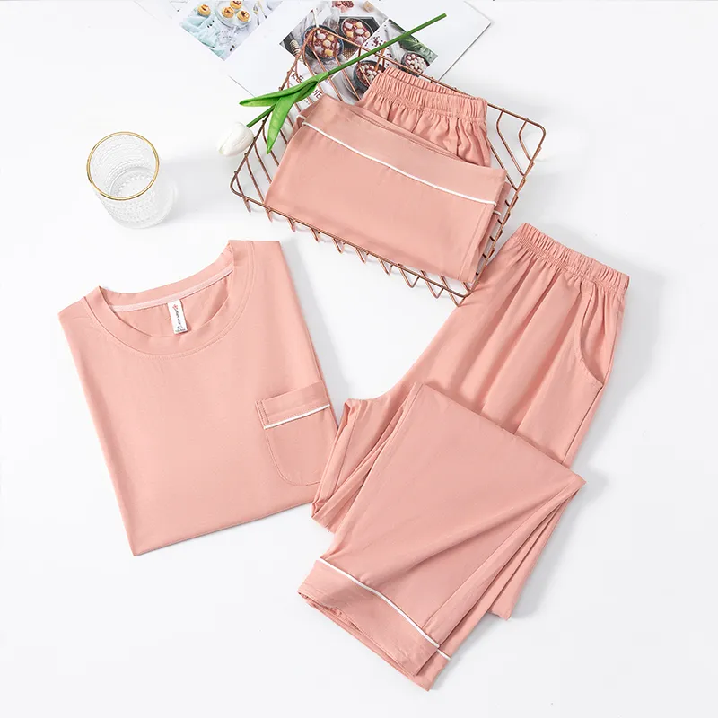 XIA.WA.ZHI.XIU Pajama Set Women's Gift Box Set-10