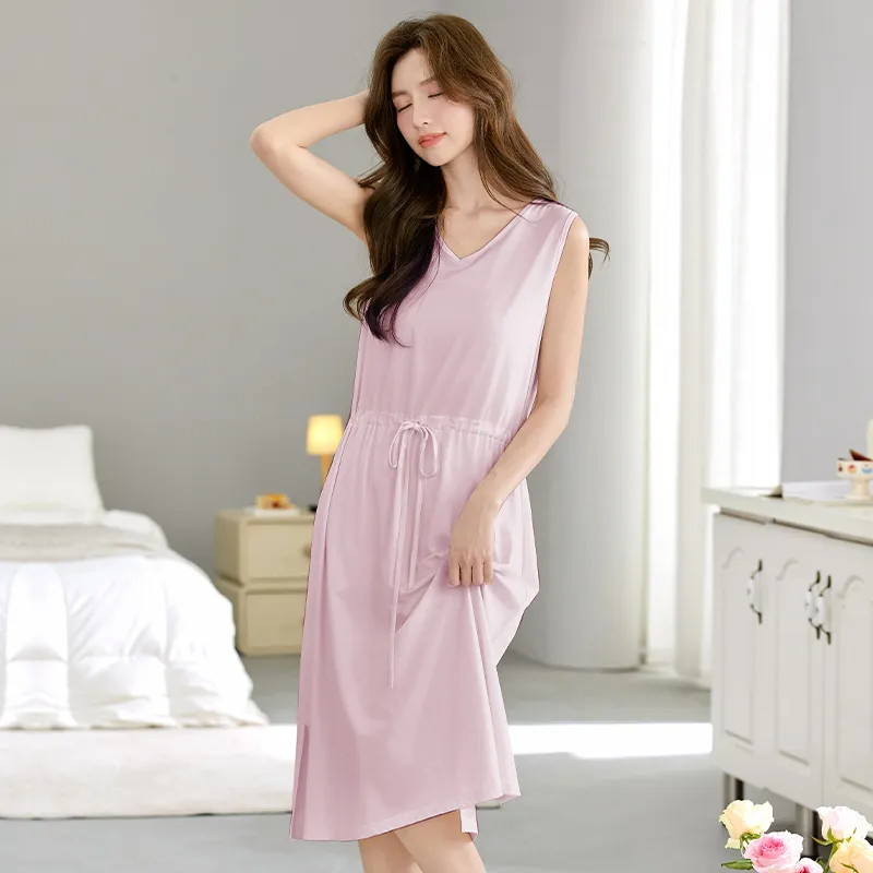 XIA.WA.ZHI.XIU Nightgown Women's-16
