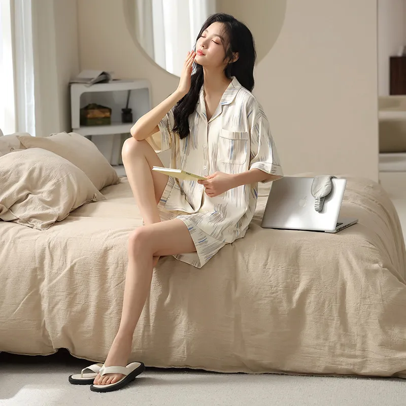 XIA.WA.ZHI.XIU Pajama Gift Box Women's White-2