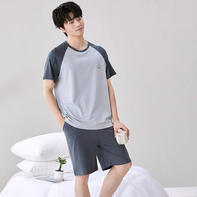 XIA.WA.ZHI.XIU Pajama Set Men's Gift Box Set-10