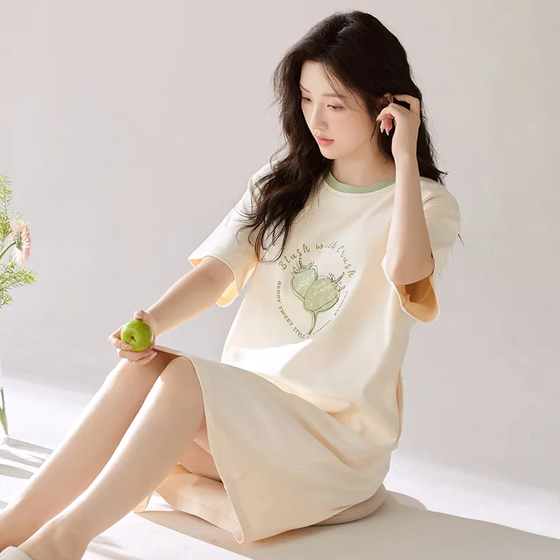 XIA.WA.ZHI.XIU Nightgown Women's Gift Box Set-3
