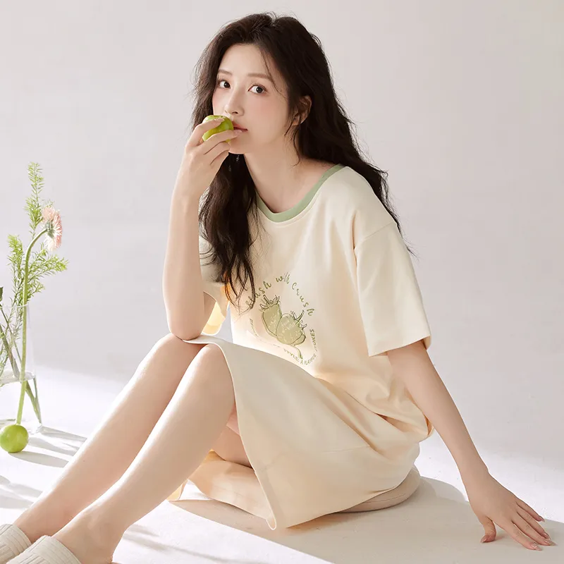 XIA.WA.ZHI.XIU Nightgown Women's Gift Box Set-4