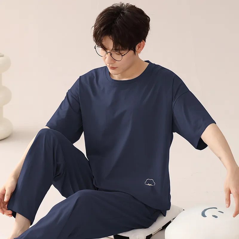 XIA.WA.ZHI.XIU Pajama Set Men's Gift Box Set-19