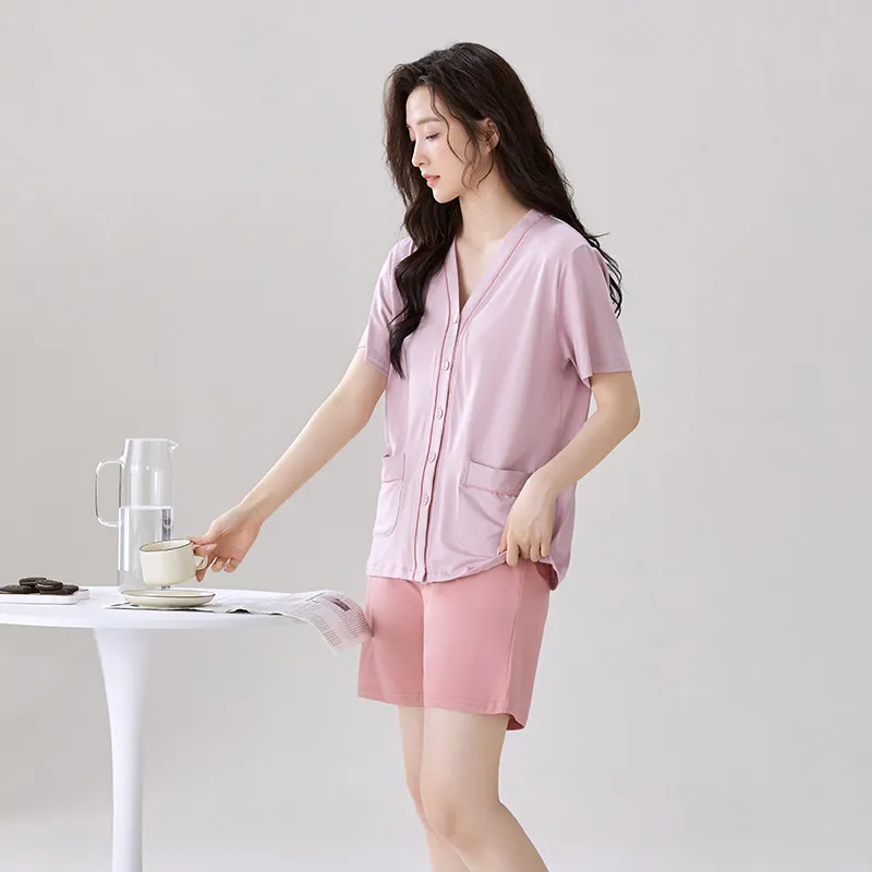 XIA.WA.ZHI.XIU Pajama Set Women's Gift Box Set-18