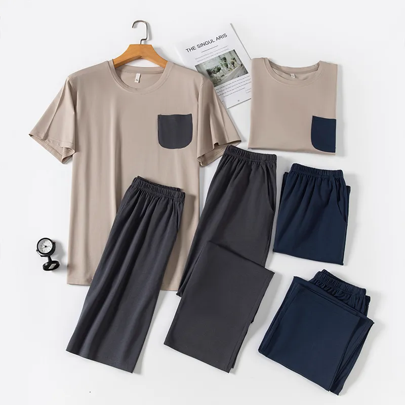 XIA.WA.ZHI.XIU Pajama Set Men's Gift Box Set-12