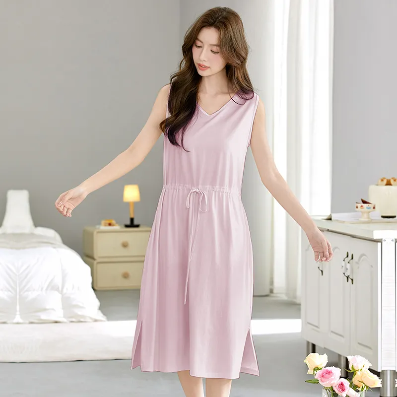 XIA.WA.ZHI.XIU Nightgown Women's-15