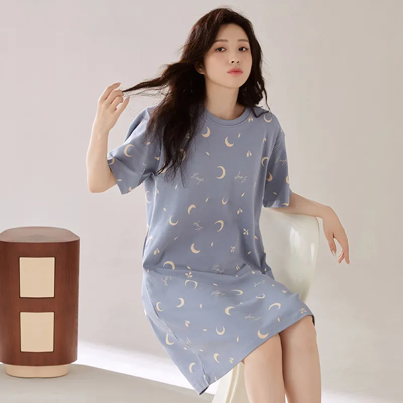 XIA.WA.ZHI.XIU Nightgown Women's Gift Box Set-5