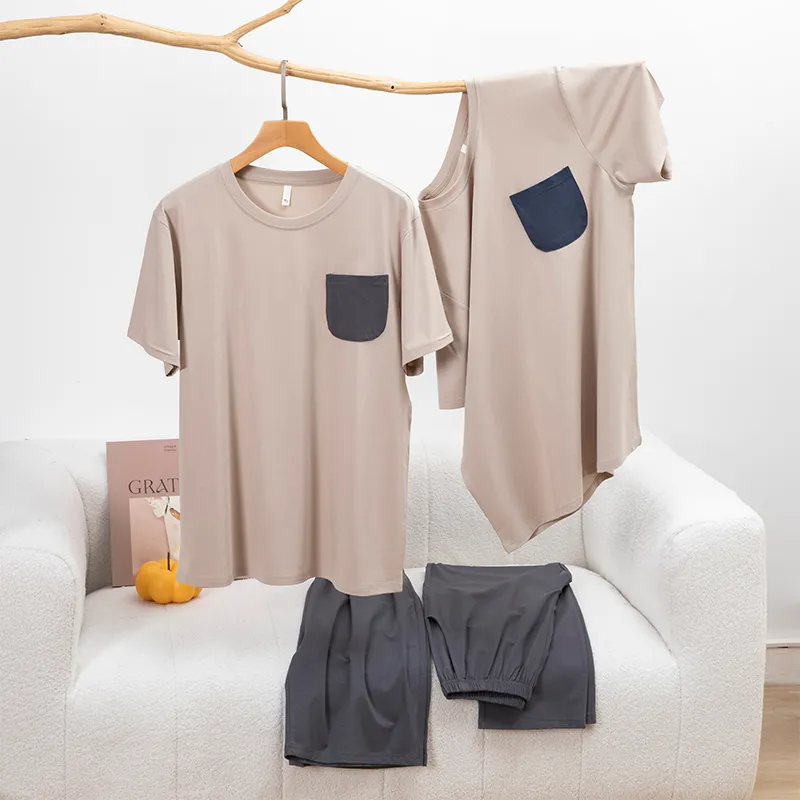 XIA.WA.ZHI.XIU Pajama Set Men's Gift Box Set-8