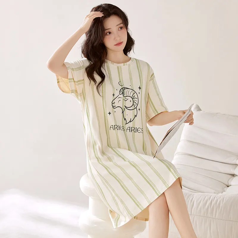 XIA.WA.ZHI.XIU Nightgown Women's Gift Box Set-4
