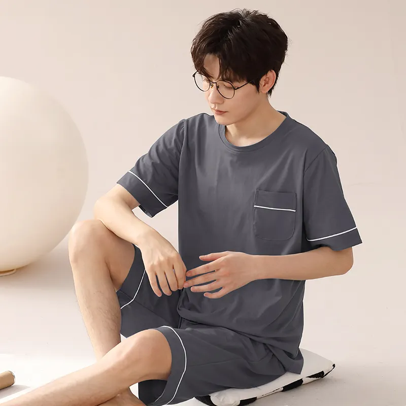 XIA.WA.ZHI.XIU Pajama Set Men's Gift Box Set-27