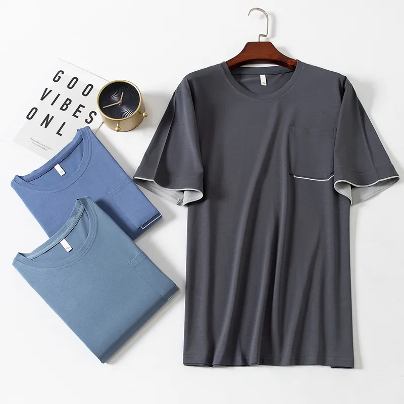 XIA.WA.ZHI.XIU Pajama Top Men's Gift Box Set-26