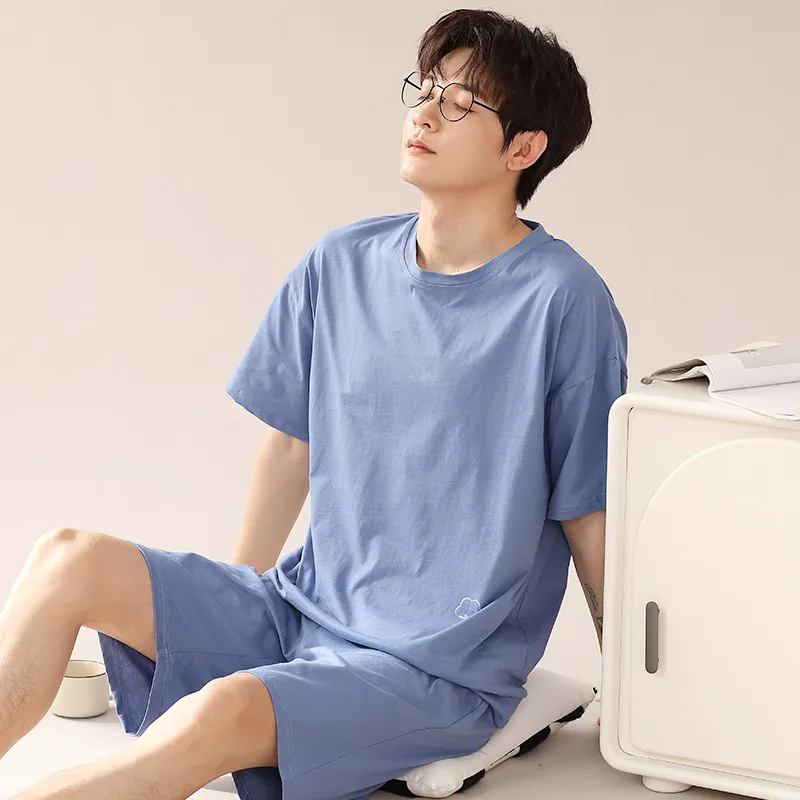 XIA.WA.ZHI.XIU Pajama Set Men's Gift Box Set-28