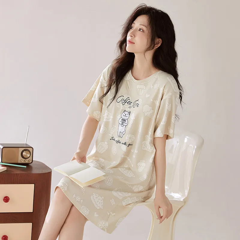XIA.WA.ZHI.XIU Nightgown Women's Gift Box Set-6