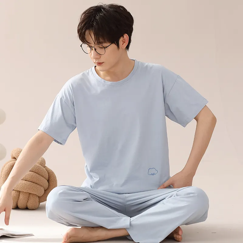 XIA.WA.ZHI.XIU Pajama Set Men's Gift Box Set-26