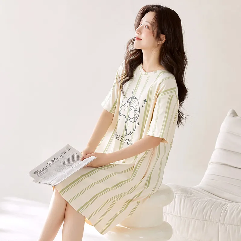 XIA.WA.ZHI.XIU Nightgown Women's Gift Box Set-6