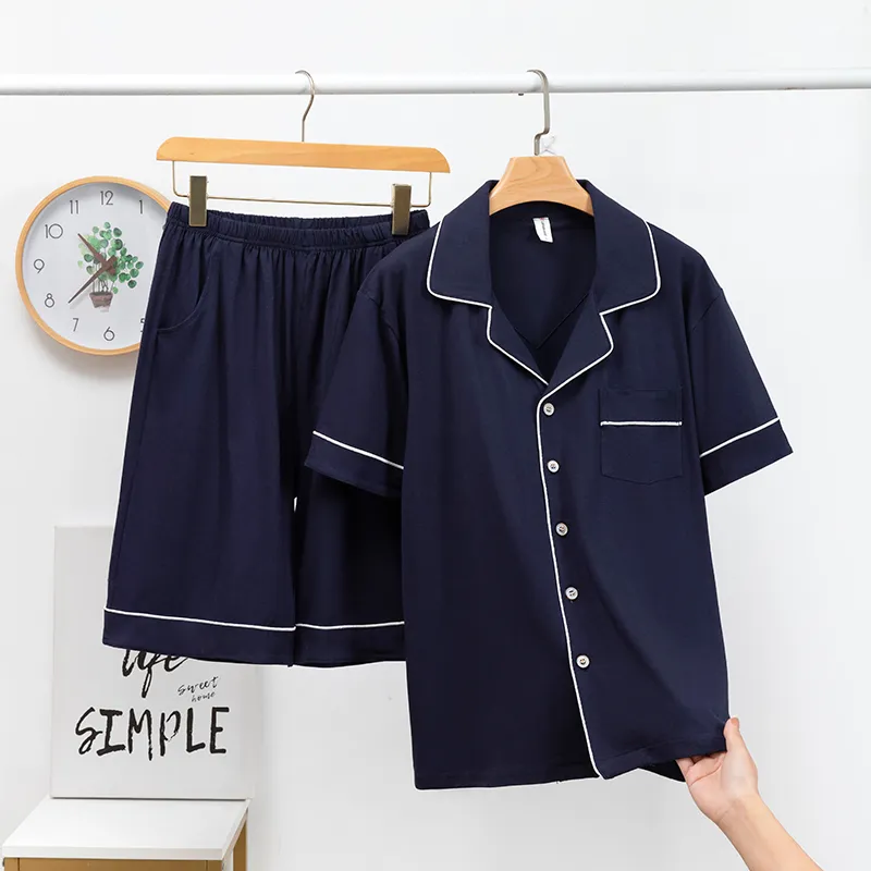 XIA.WA.ZHI.XIU Pajama Set Men's Two Piece Set-1