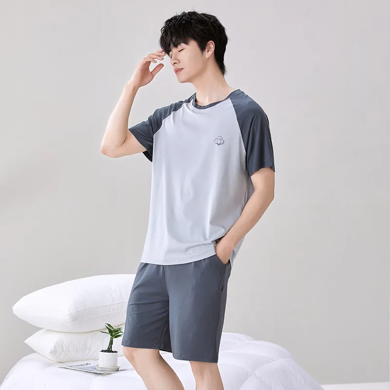 XIA.WA.ZHI.XIU Pajama Set Men's Gift Box Set-8