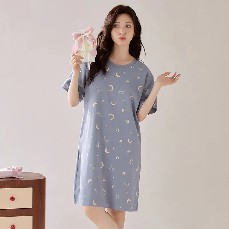 XIA.WA.ZHI.XIU Nightgown Women's Gift Box Set-3