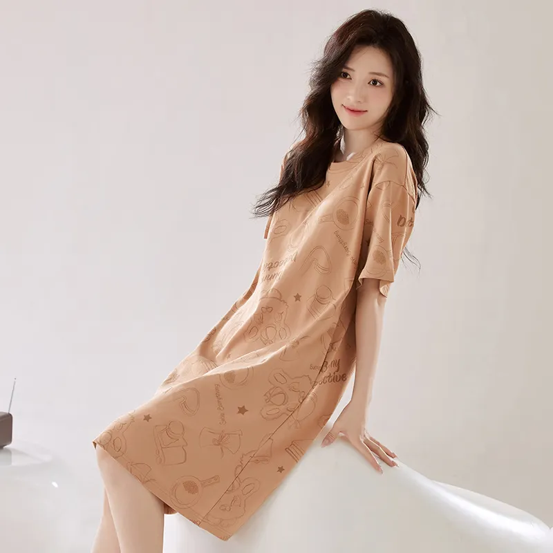 XIA.WA.ZHI.XIU Nightgown Women's Gift Box Set-6