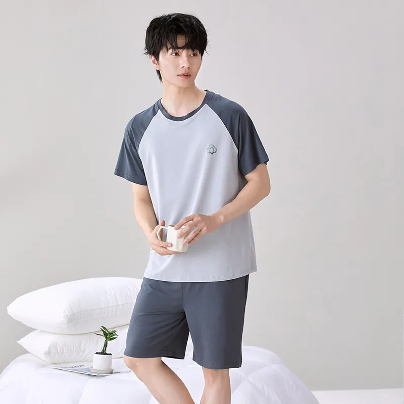 XIA.WA.ZHI.XIU Pajama Set Men's Gift Box Set-2