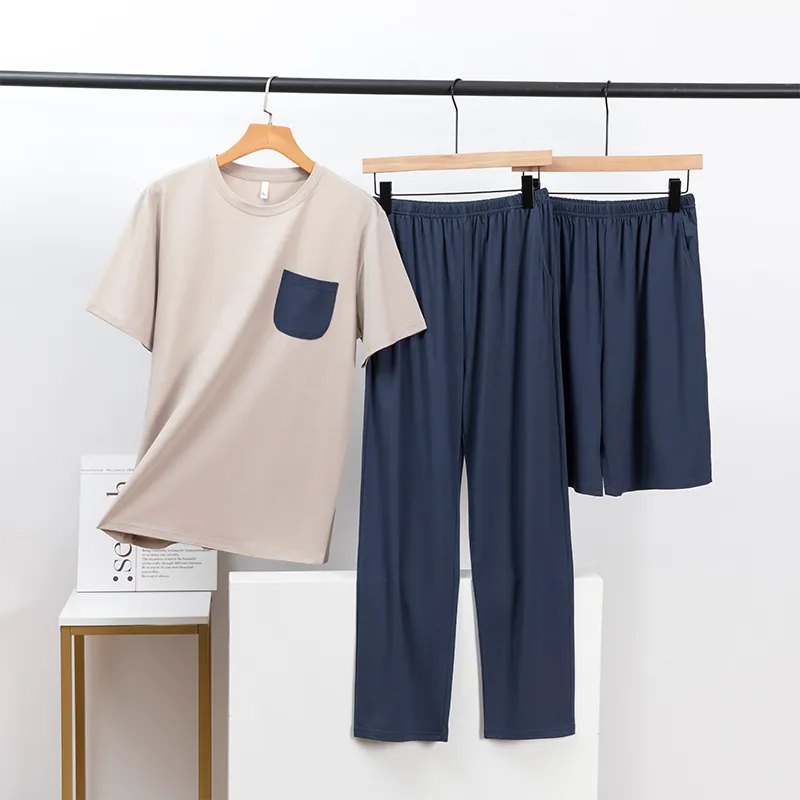 XIA.WA.ZHI.XIU Pajama Set Men's Gift Box Set-10