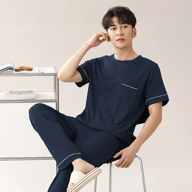 XIA.WA.ZHI.XIU Pajama Set Men's Shopping Bag-1