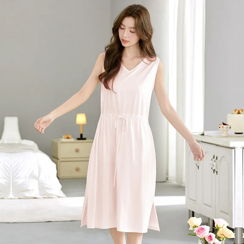 XIA.WA.ZHI.XIU Nightgown Women's-1