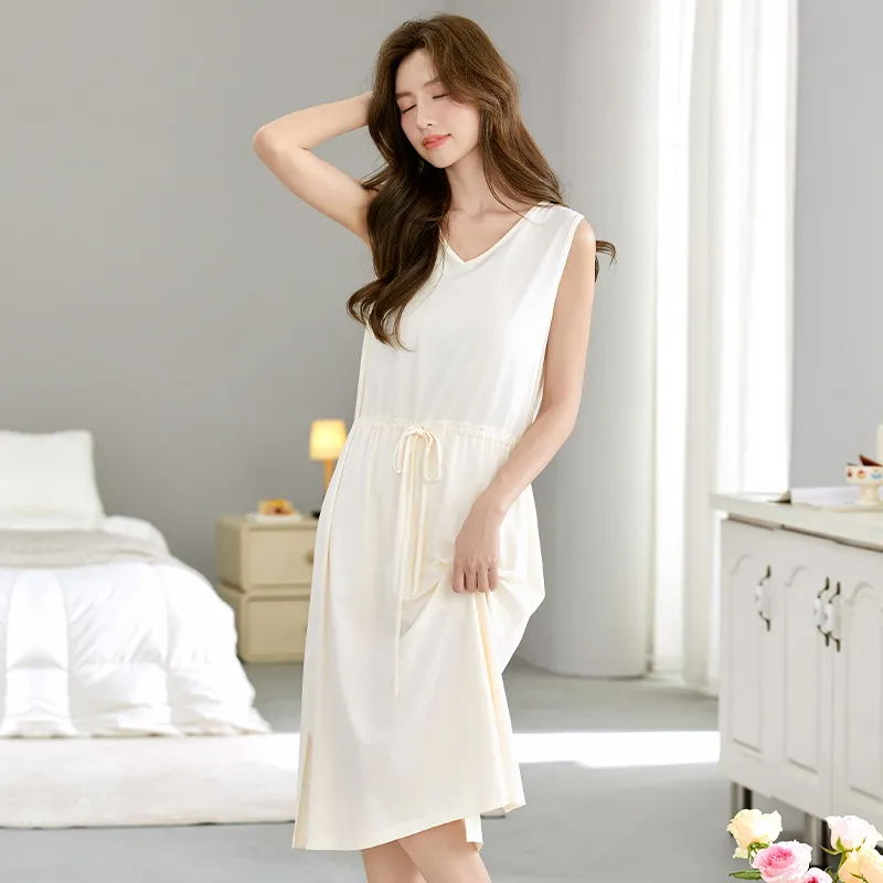 XIA.WA.ZHI.XIU Nightgown Women's-30