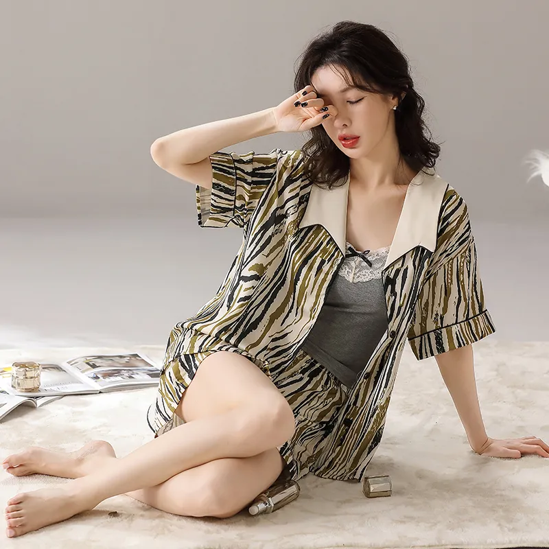 XIA.WA.ZHI.XIU Pajama Set Women's Gift Box Set-5