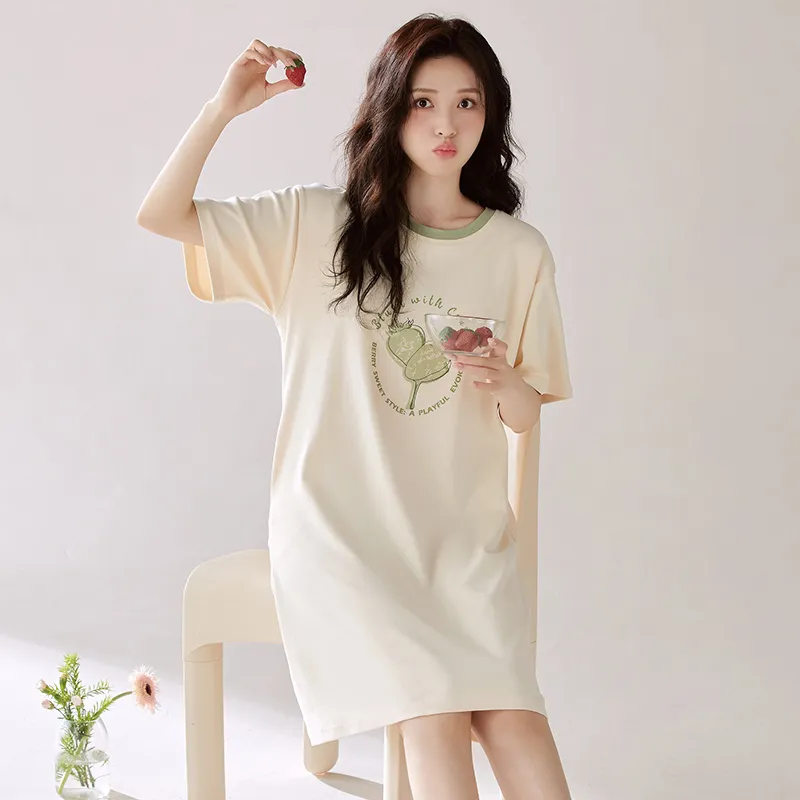 XIA.WA.ZHI.XIU Nightgown Women's Gift Box Set-6