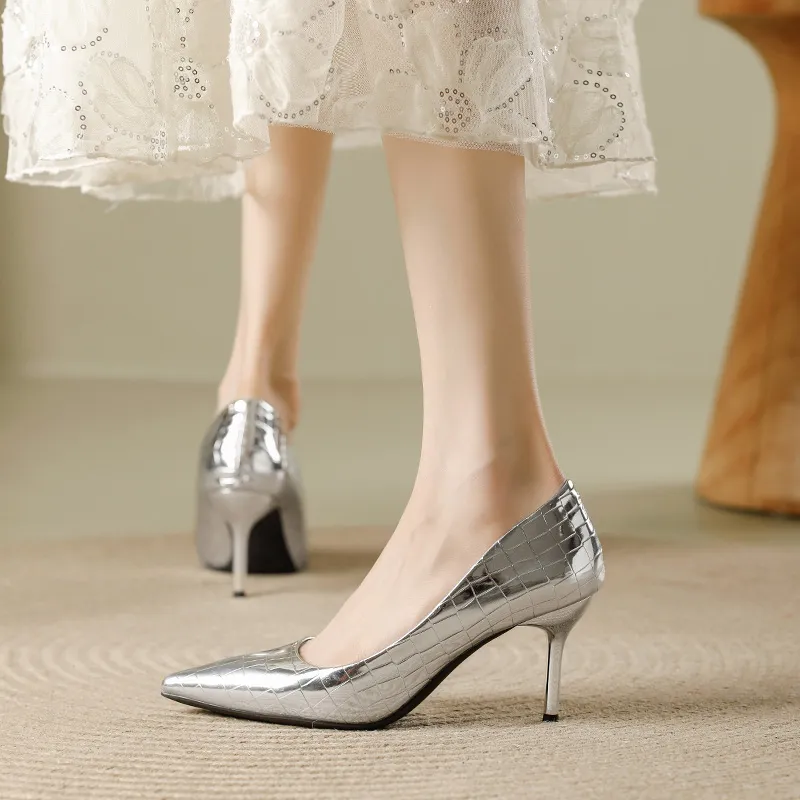 Dunnu Slim Heel High Heels Women's-4
