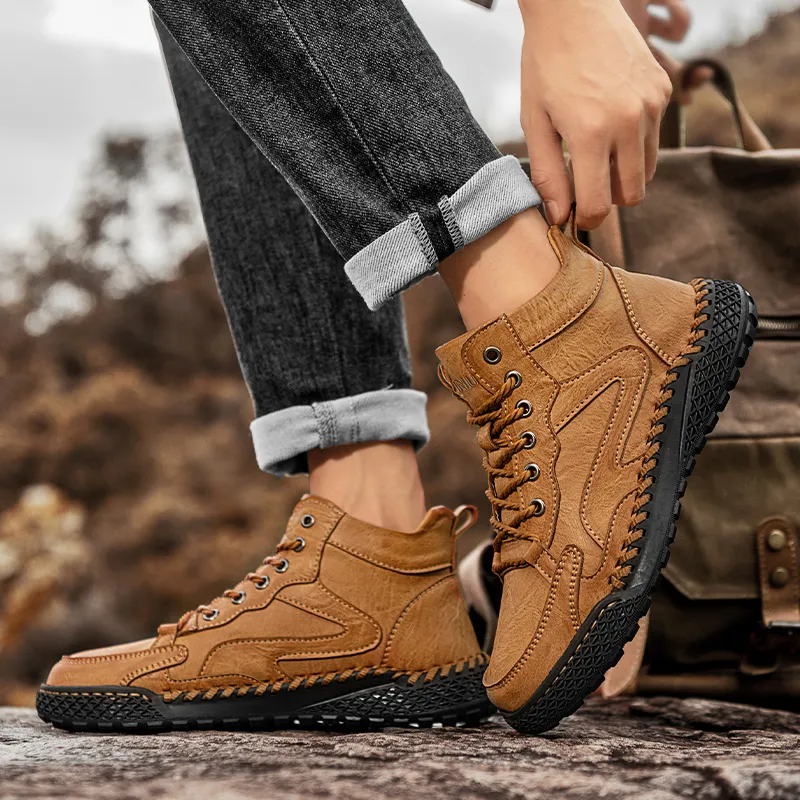 Dunnu Ankle Length Martin Boot Men's-6