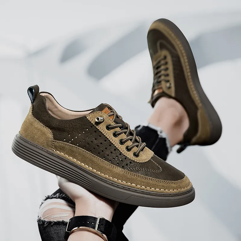 Dunnu Low Top Skateboard Shoes Men's-4