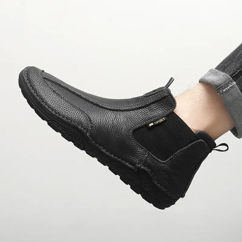 Dunnu Ankle Length Chelsea Boots Men's-2