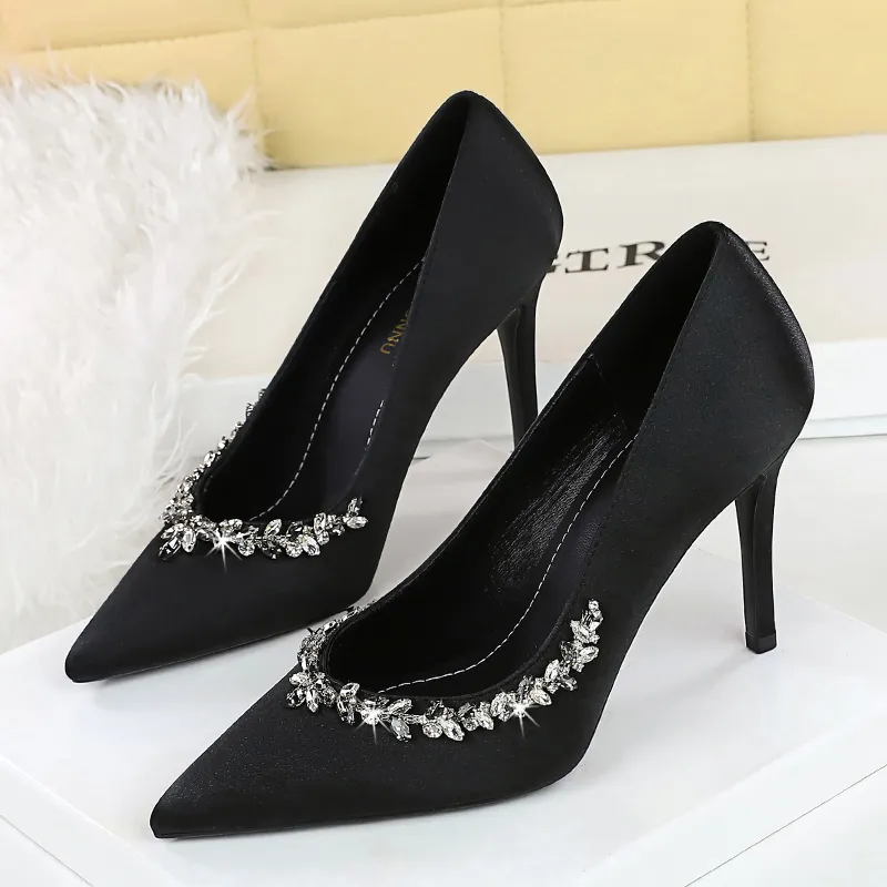 Dunnu Slim Heel High Heels Women's-2