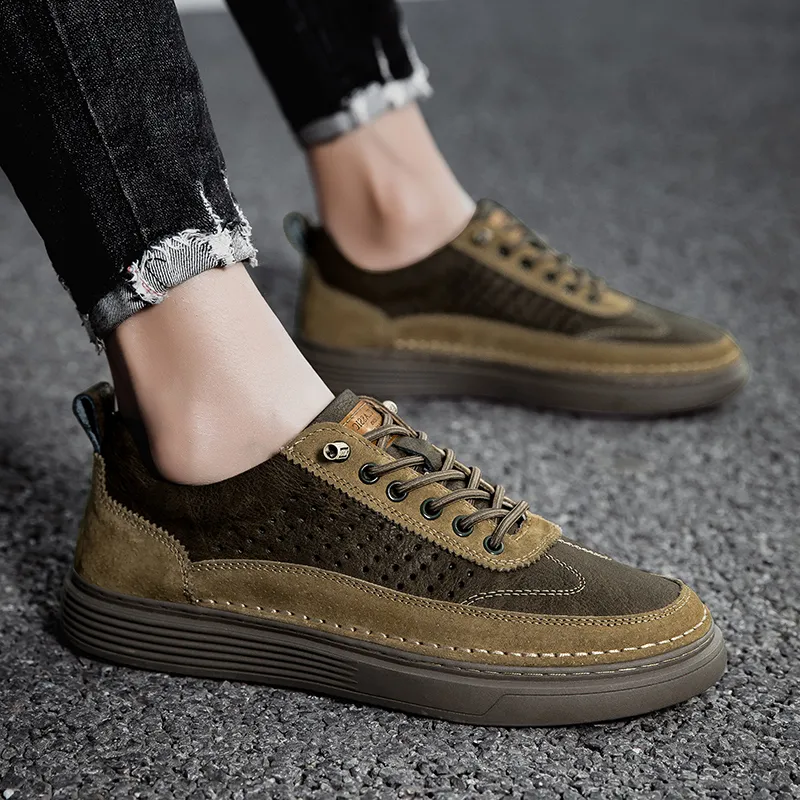 Dunnu Low Top Skateboard Shoes Men's-5