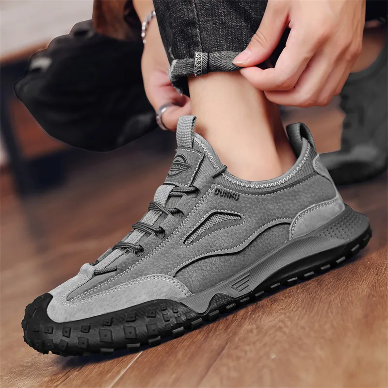 Dunnu Slip Resistant Low Top Casual Shoes Men's-7