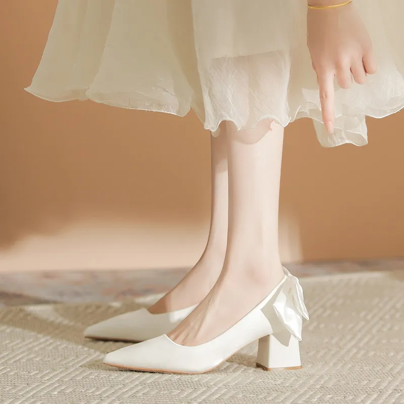Dunnu Chunky Heel High Heels Women's-11