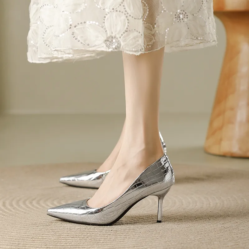 Dunnu Slim Heel High Heels Women's-3