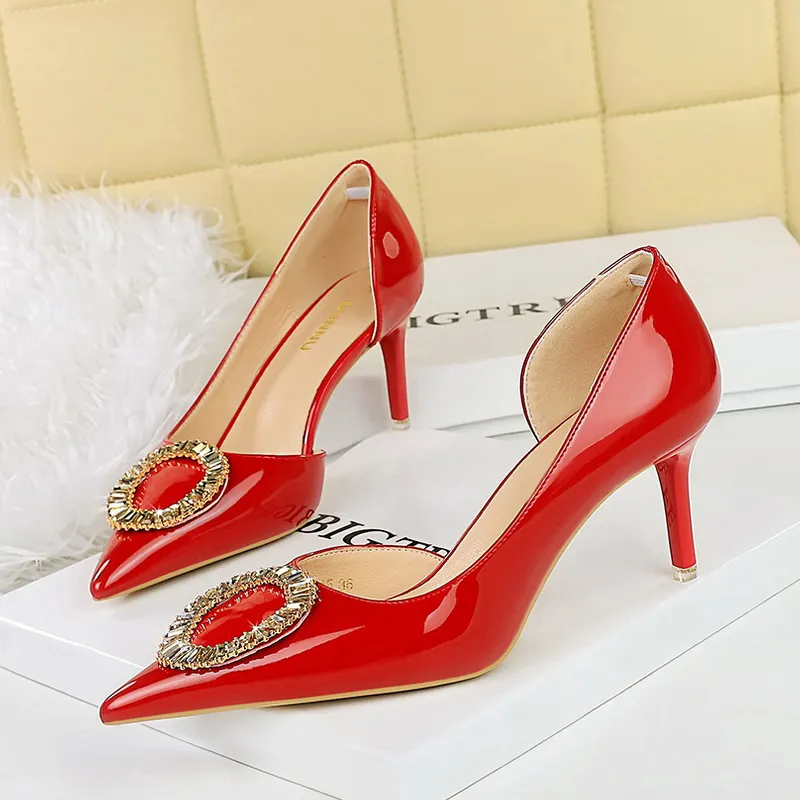 Dunnu Slim Heel High Heels Women's-5