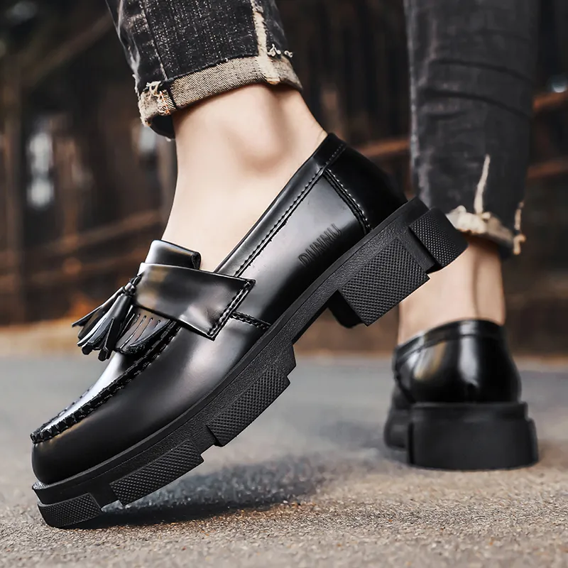 Dunnu Loafers Men Black-4