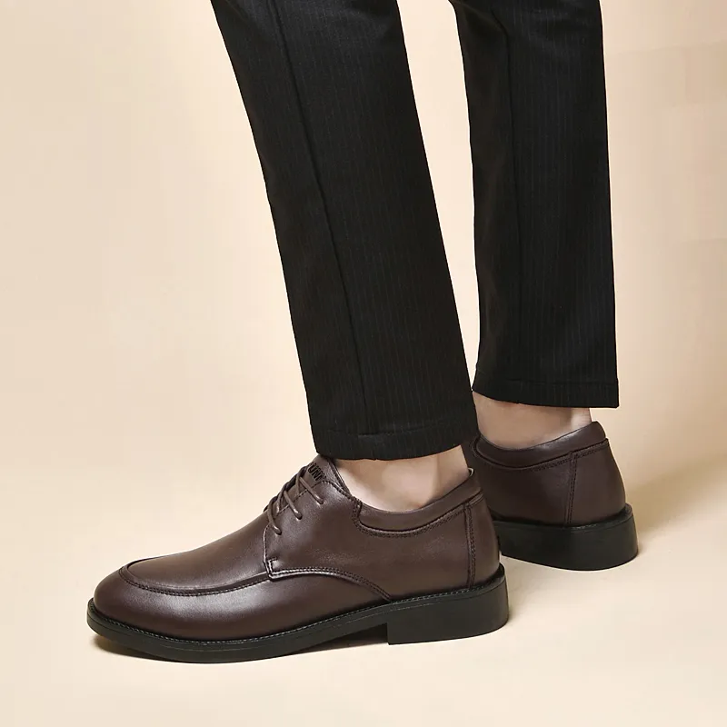 Dunnu Dress Shoes Men Low Top Black-9