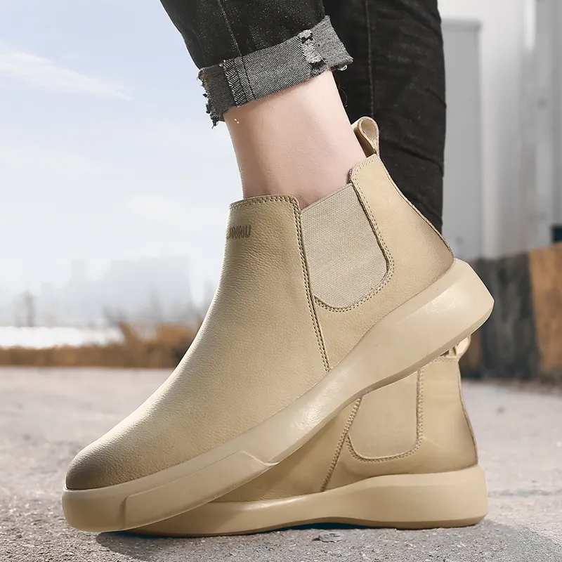 Dunnu Ankle-Length Chelsea Boots Men's-13