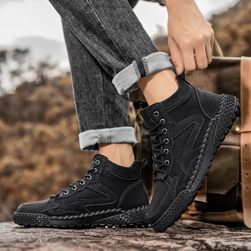 Dunnu Ankle Length Martin Boot Men's-15