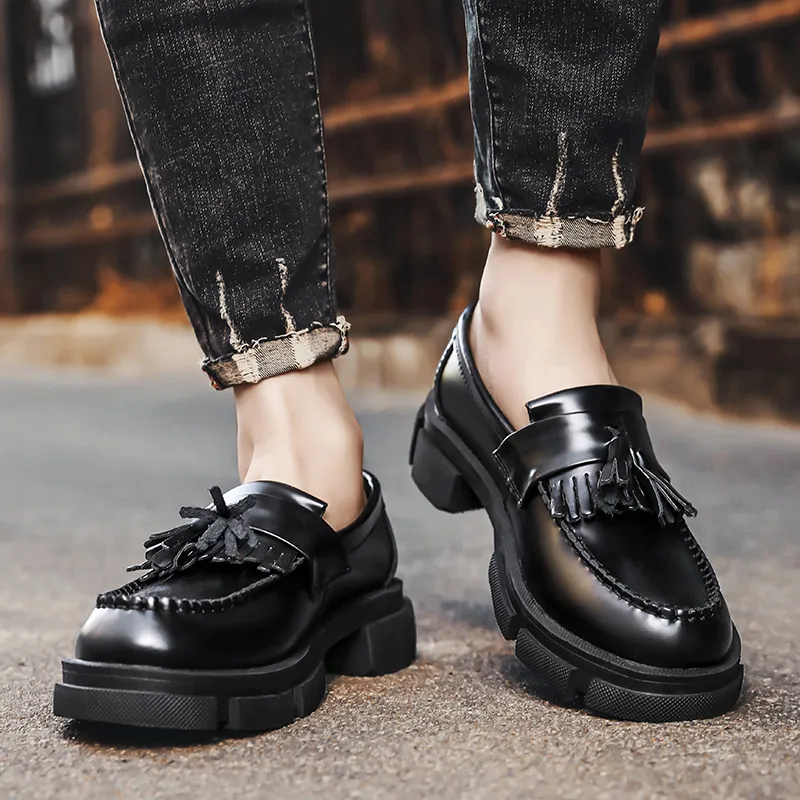 Dunnu Loafers Men Black-5