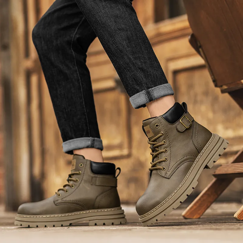 Dunnu Martin Boots Men Black-29