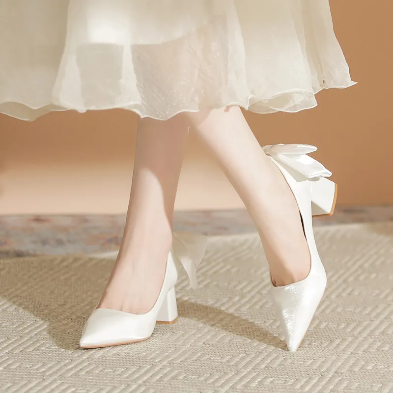 Dunnu Chunky Heel High Heels Women's-8
