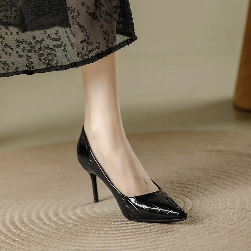 Dunnu Slim Heel High Heels Women's-14