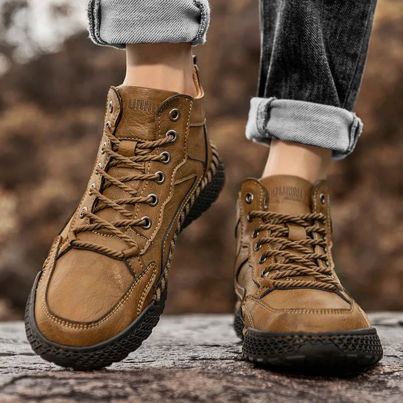 Dunnu Ankle Length Martin Boot Men's-25