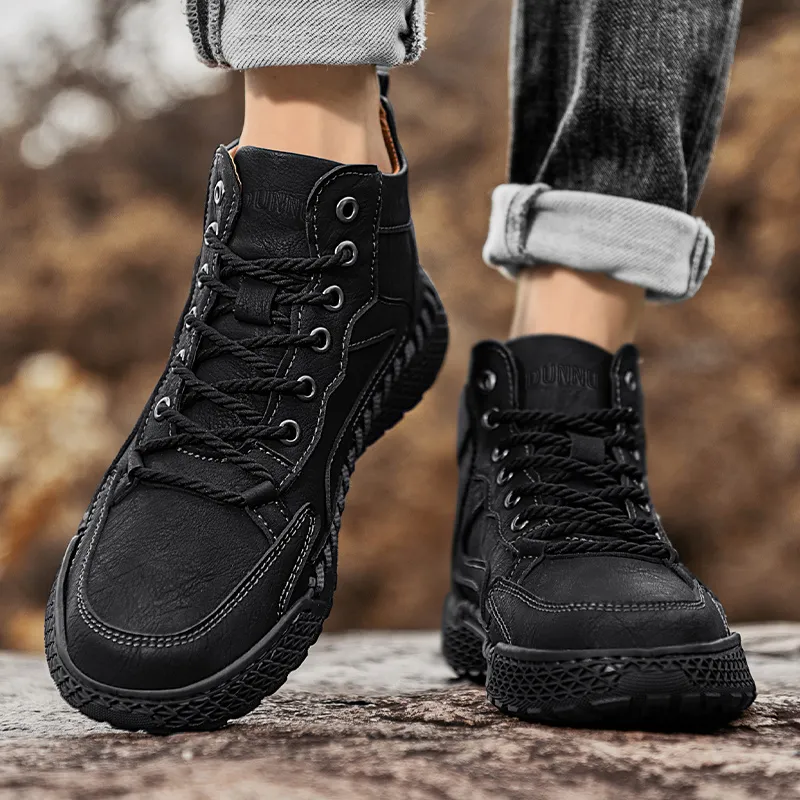 Dunnu Ankle Length Martin Boot Men's-14